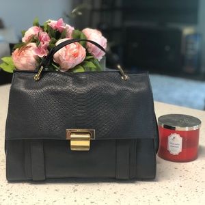 Ivanka Trump Turnberry Satchel in Navy